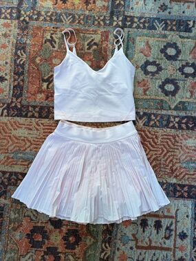 lululemon skirt set - strawberry milk